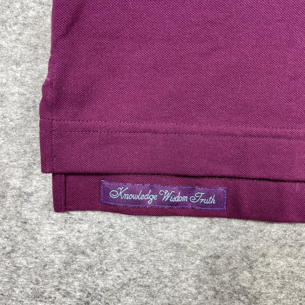 Robert Graham Polo Shirt Mens 3XL Purple Classic Fit Short Sleeve Designer - Picture 8 of 10